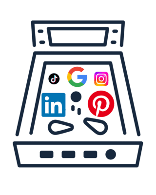 Flipperkast customer journey afbeelding